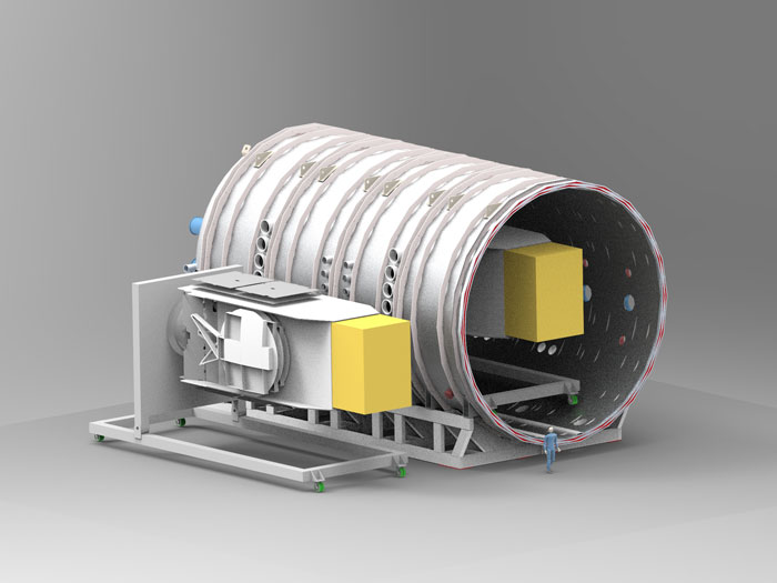 Large Space Test Chamber to test satellites in UK